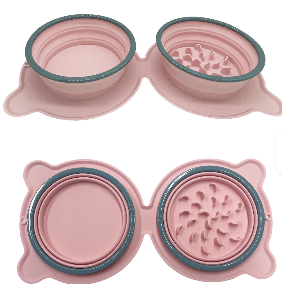 Pet Slow Feeding Bowl  500ml