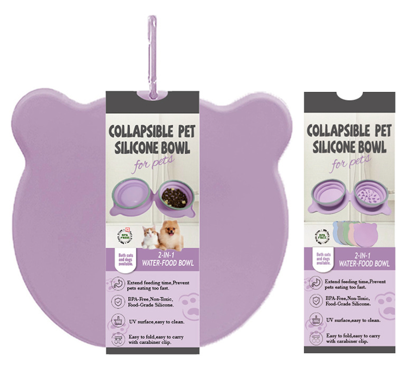 Pet Slow Feeding Bowl  500ml